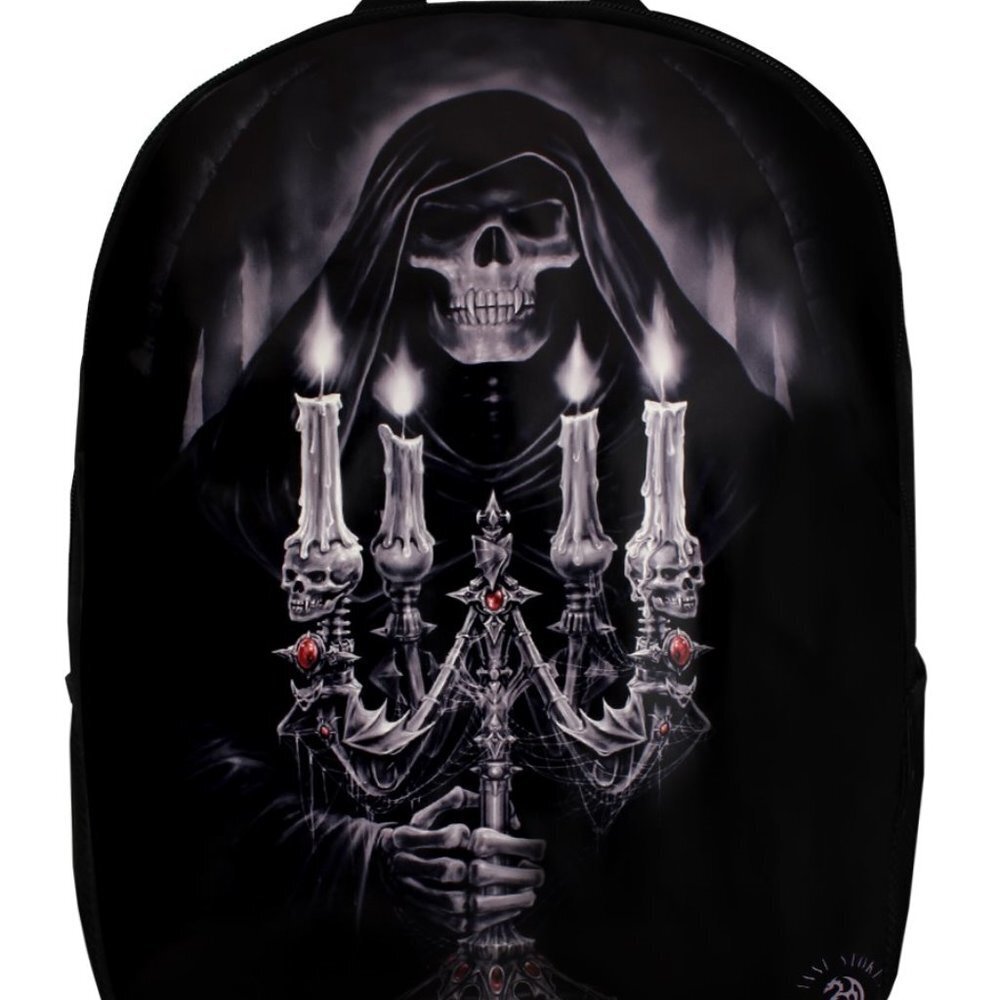 ACK Anne Stokes Backpack Candelabra Grimm Reaper
